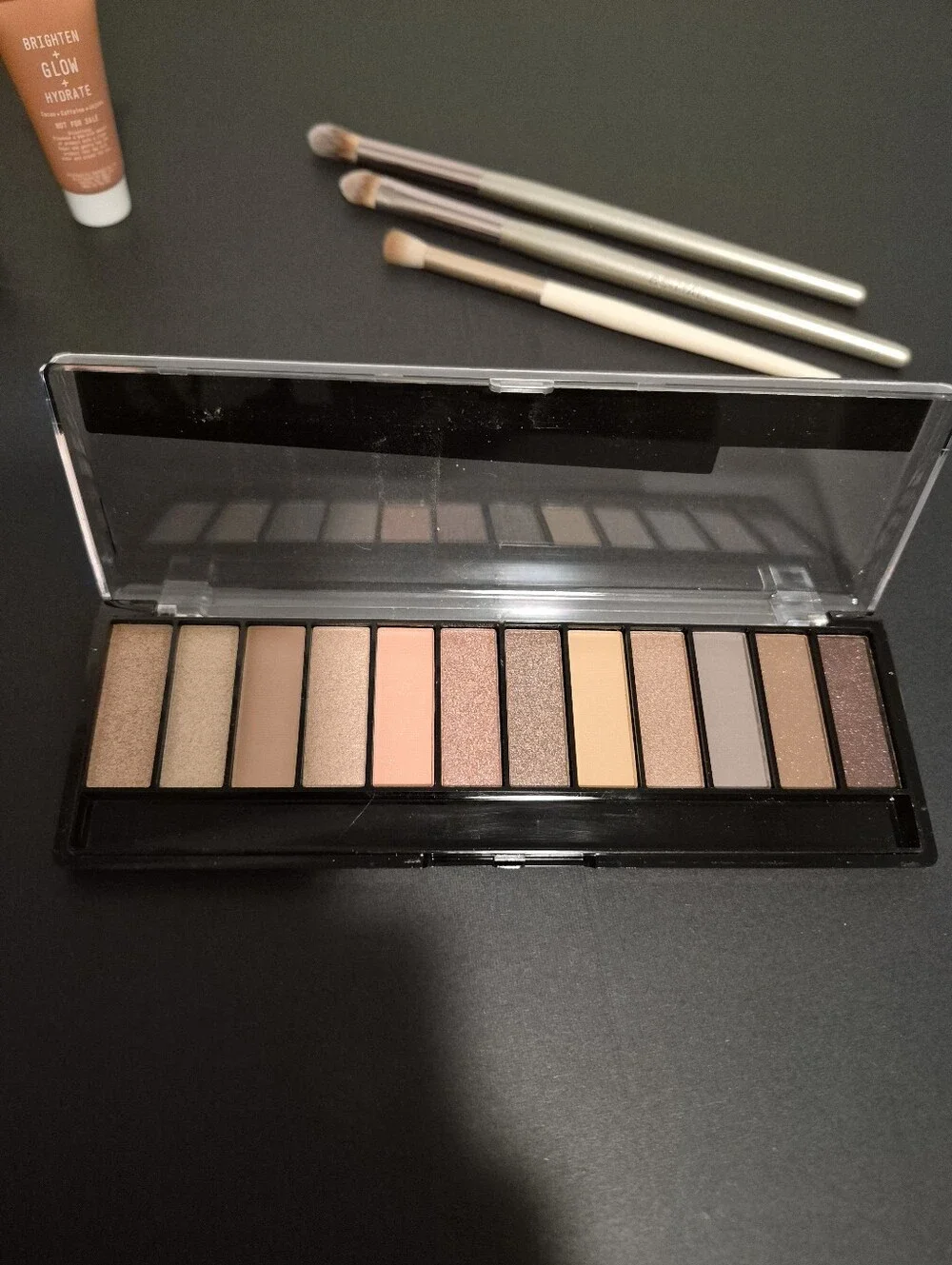 6-Piece Eye Bundle: Eyeshadow Palette, 3 Brushes, Mascara & Eye Treatment, New